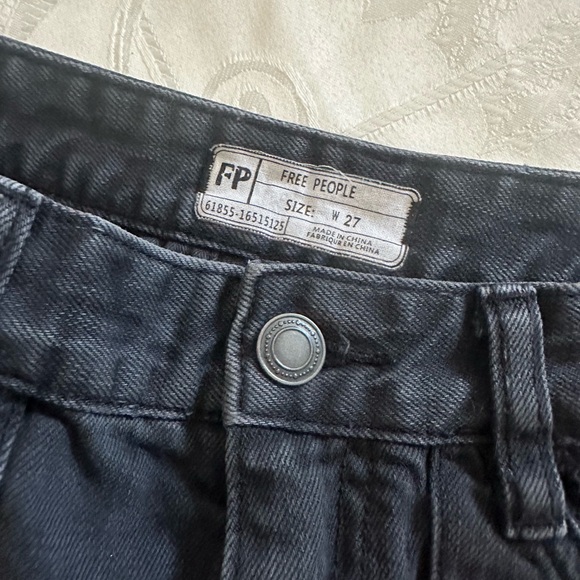 Free people black shorts size 27 - Picture 4 of 5